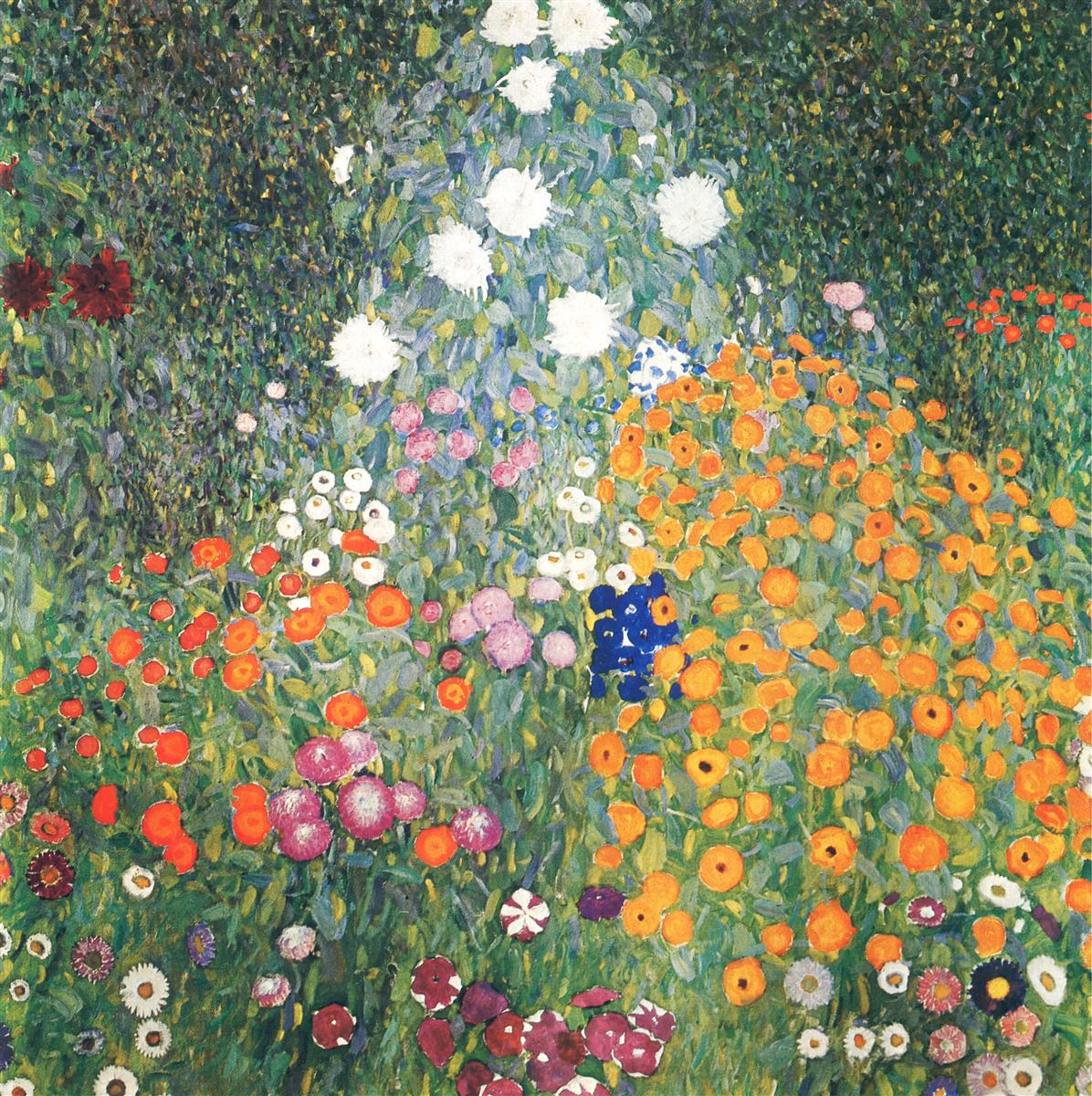 Gustav Klimt, Jardin de campagne, 1905-1907